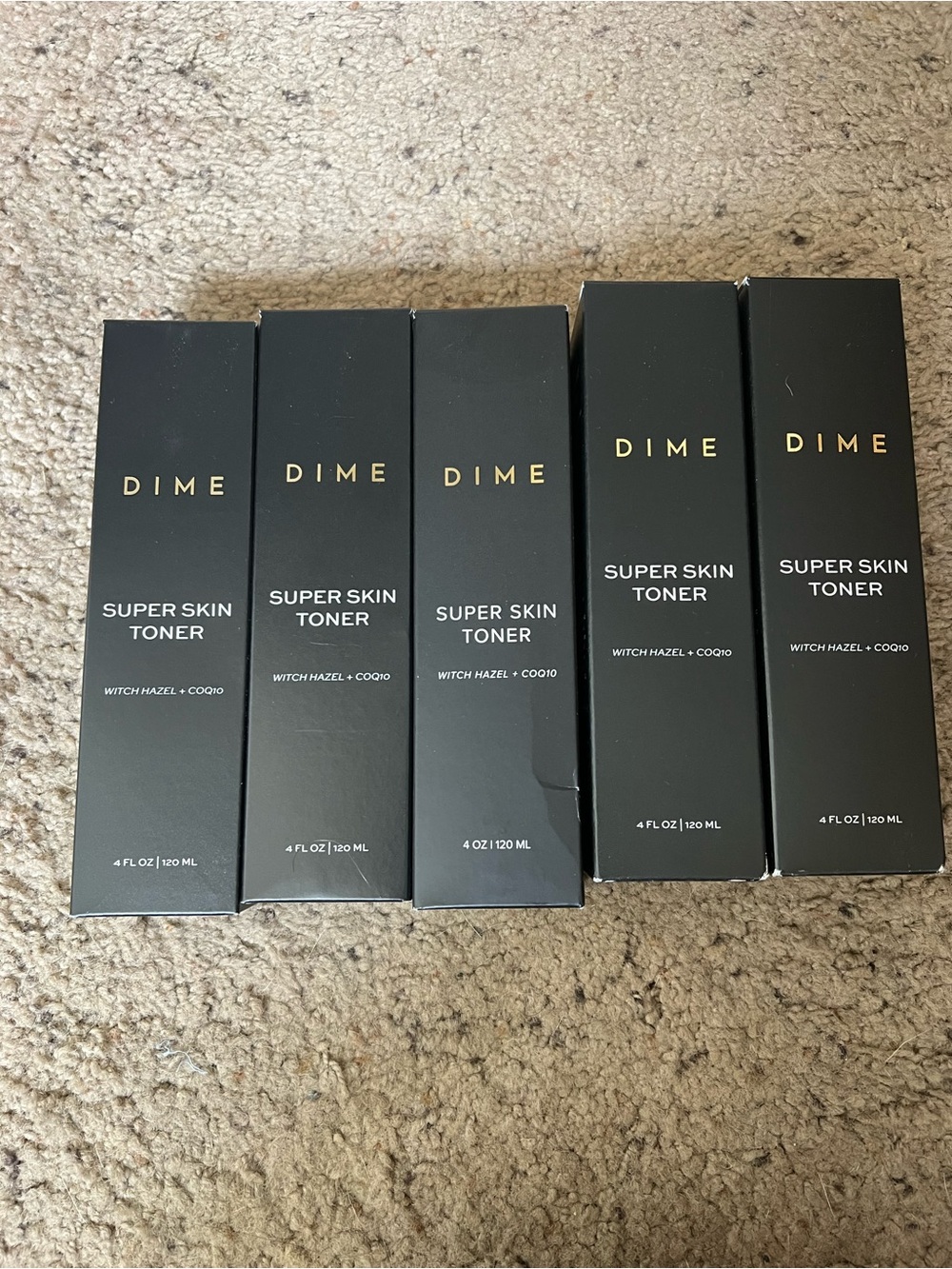 DIME Super Skin Toner (Witch Hazel + CoQ10) - set of 5